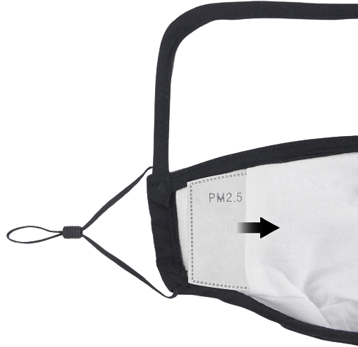 Face mask with valve and shield