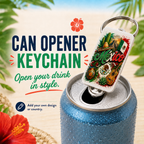 International Can Opener Keychain Collection