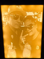 3D Printed Lithophane Photo Lamp