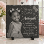 Personalized Engraved Photo Slate
