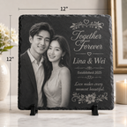 Personalized Engraved Photo Slate