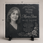 Personalized Engraved Photo Slate