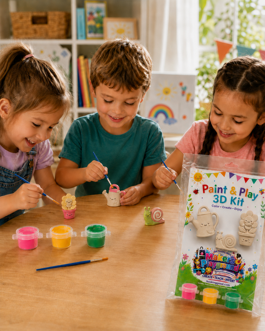 Paint & Play 3D Kit