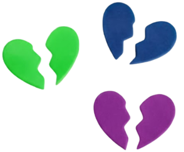 Half Hearts Cookie Cutter