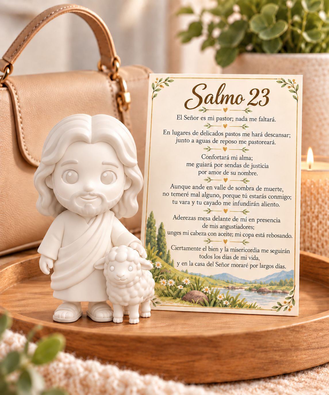 3D Printed Psalm 23 Faith Keepsake Kit