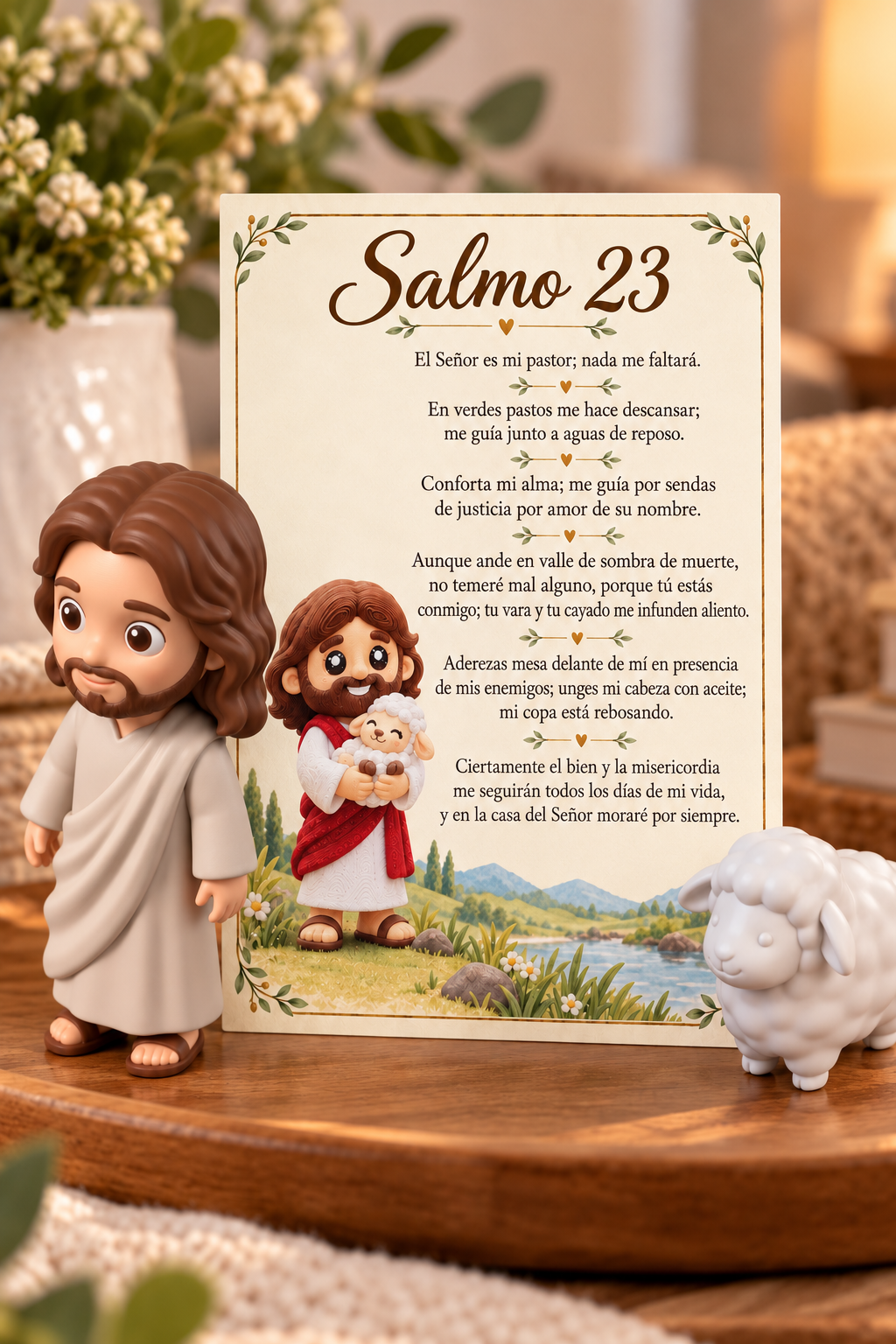 3D Printed Psalm 23 Faith Keepsake Kit