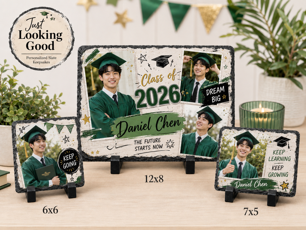 Personalized Engraved Photo Slate