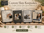 Personalized Engraved Photo Slate