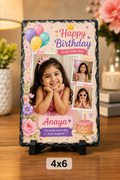 Personalized Engraved Photo Slate