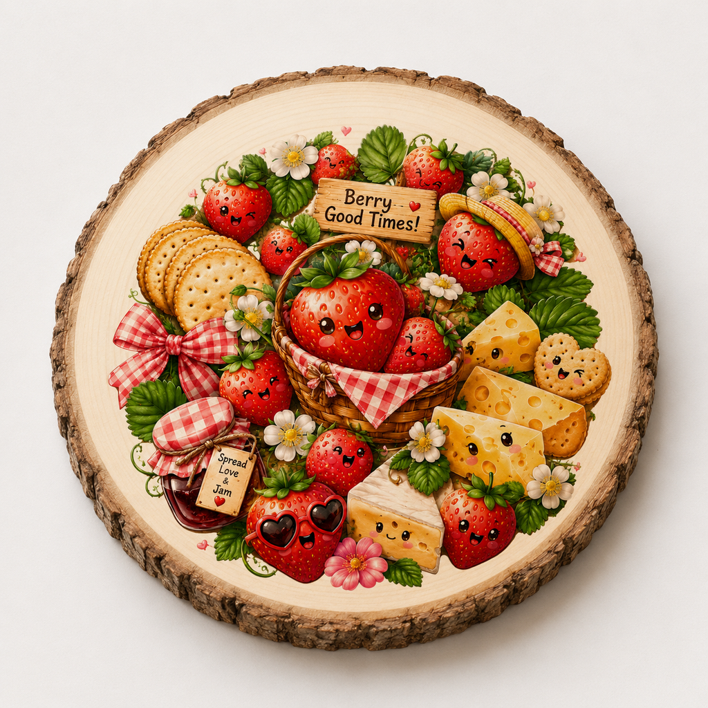 Custom Wood Slice Trivets & Serving Boards