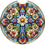 2 Pack Universal Auto Anti Slip Insert Coaster, Rubber Car Coasters