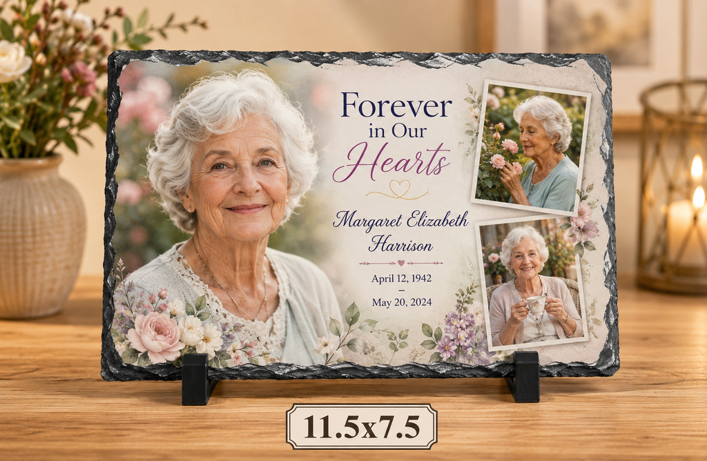 Personalized Engraved Photo Slate