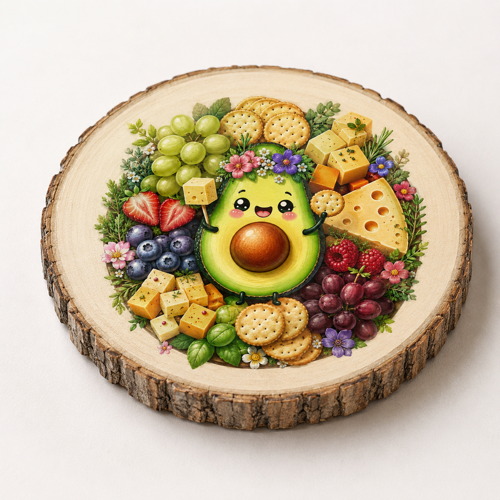 Custom Wood Slice Trivets & Serving Boards