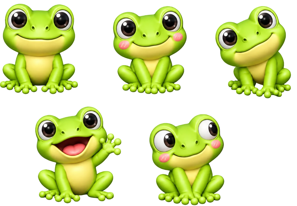 5 Little Frogs