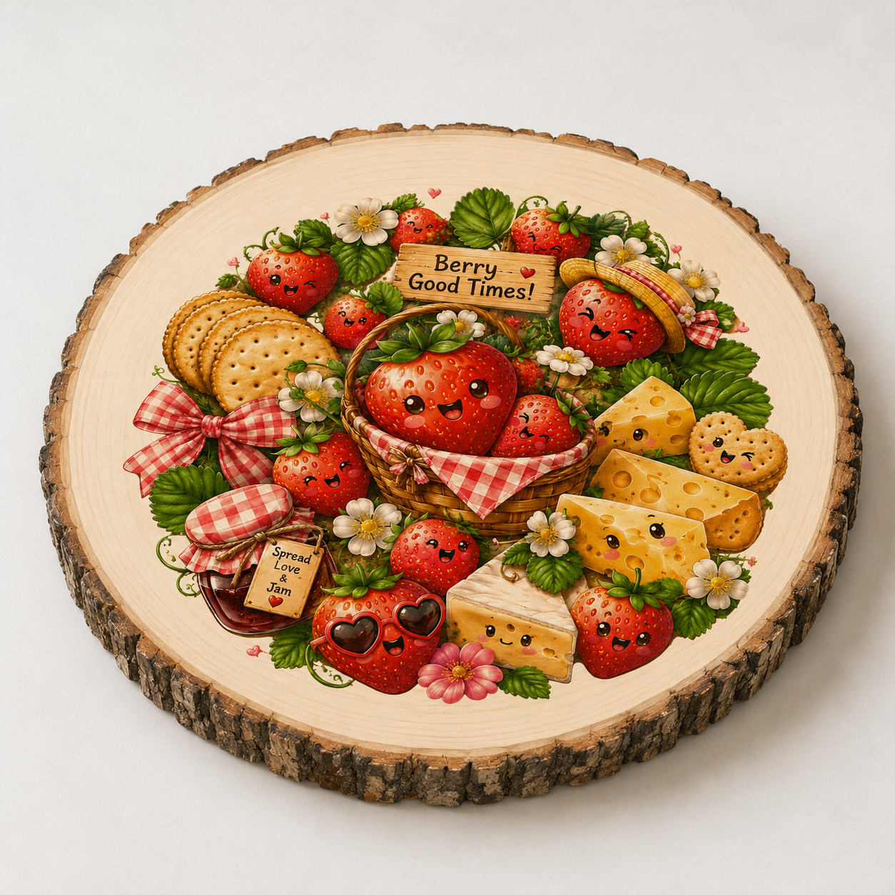 Custom Wood Slice Trivets & Serving Boards