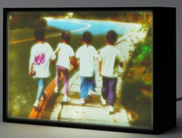 3D Printed Lithophane Photo Lamp