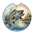 2 Pack Universal Auto Anti Slip Insert Coaster, Rubber Car Coasters