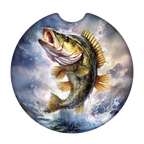 2 Pack Universal Auto Anti Slip Insert Coaster, Rubber Car Coasters