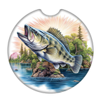 2 Pack Universal Auto Anti Slip Insert Coaster, Rubber Car Coasters