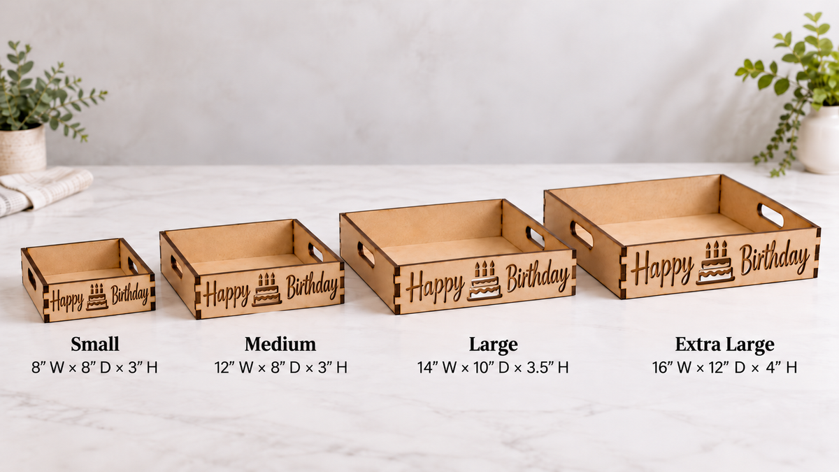 Personalized Wooden Gift Boxes