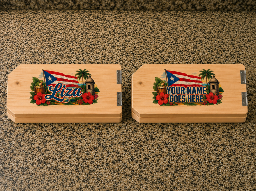 Personalized Puerto Rican Tostonera