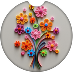 2 Pack Universal Auto Anti-Slip Insert Coaster, Rubber Car Coasters