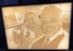 3D Printed Lithophane Photo Lamp