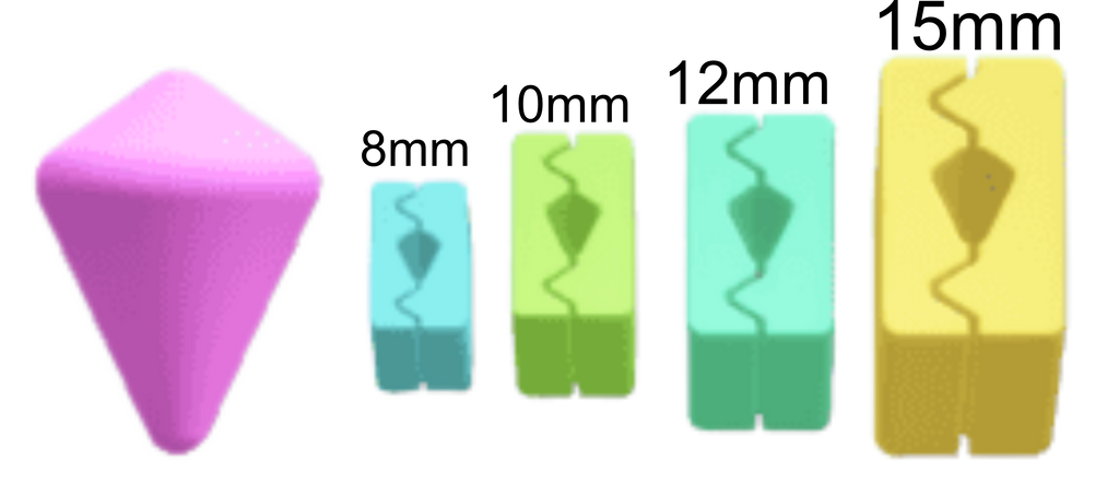 Kite Diamond Polymer Clay Bead Roller