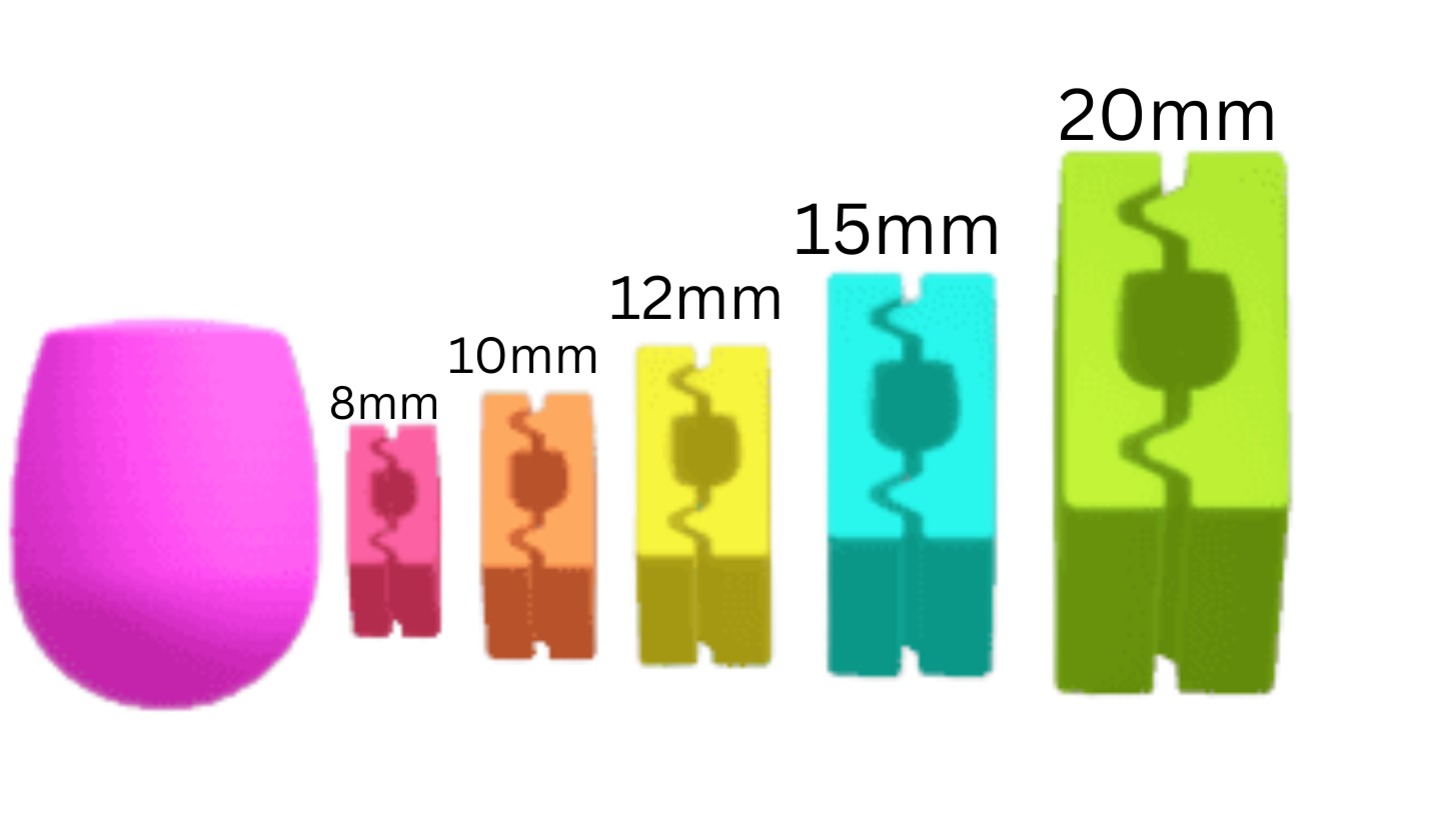 U Shape Polymer Clay Bead Roller STL - 5