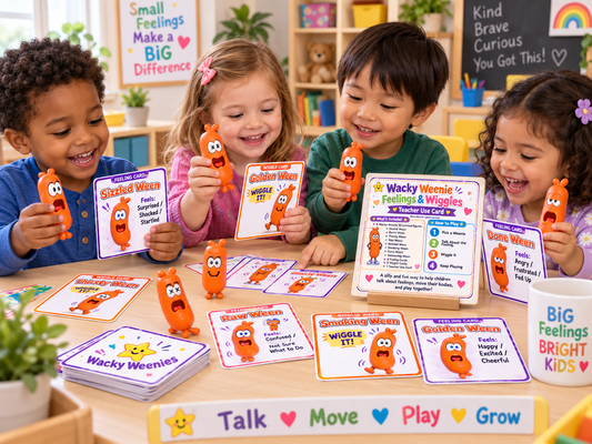 Wacky Weenies Feelings & Wiggles Game Set