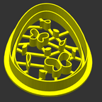 Easter Eggs  Cookie Cutter Set