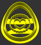 Easter Eggs  Cookie Cutter Set