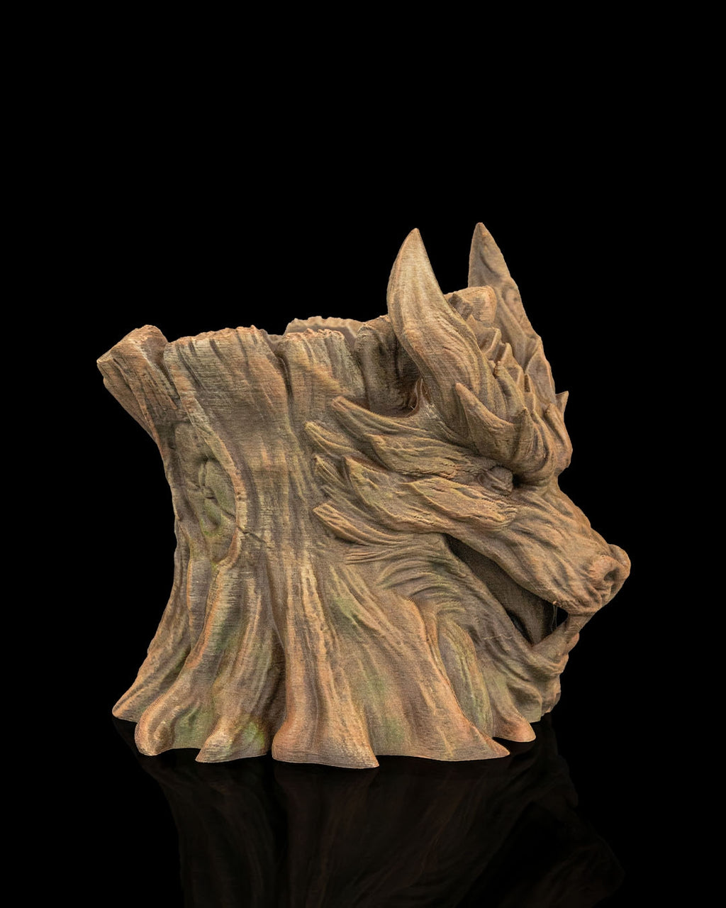 Grove Keeper – Dragon Head Planter for Mythical Greenery