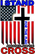 I Stand For The Flag, and Kneel For The Cross - Women