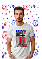 I Stand For The Flag, I  Kneel For The Cross - Men