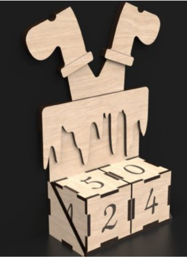 Santa Calendar