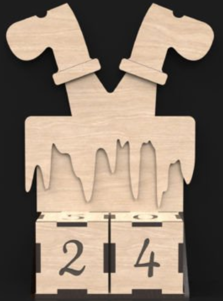 Santa Calendar