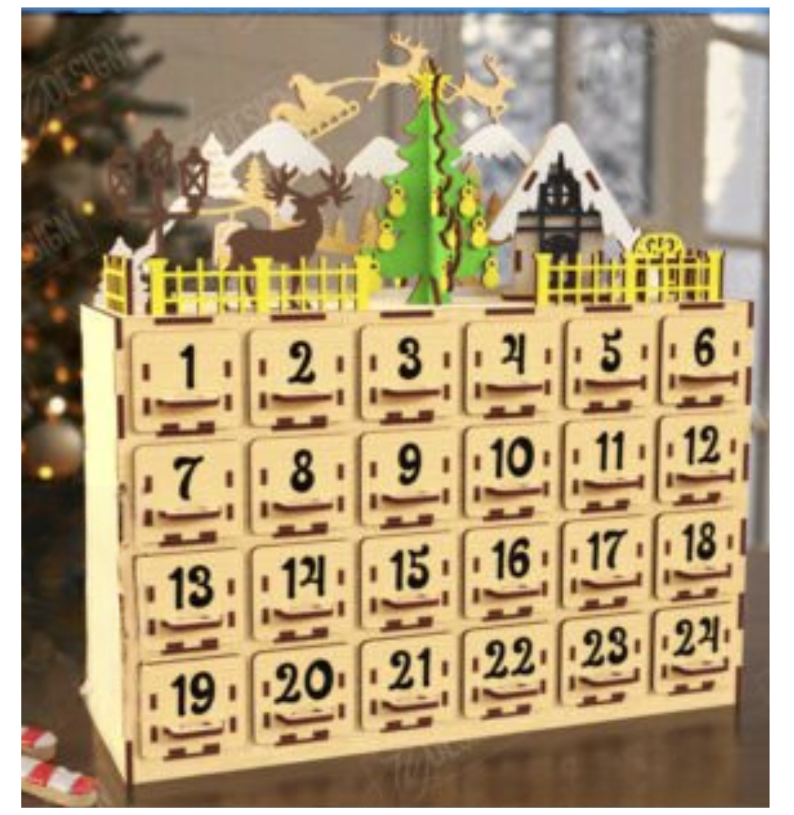 Christmas Calendar Boxes