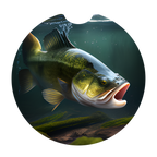 2 Pack Universal Auto Anti Slip Insert Coaster, Rubber Car Coasters