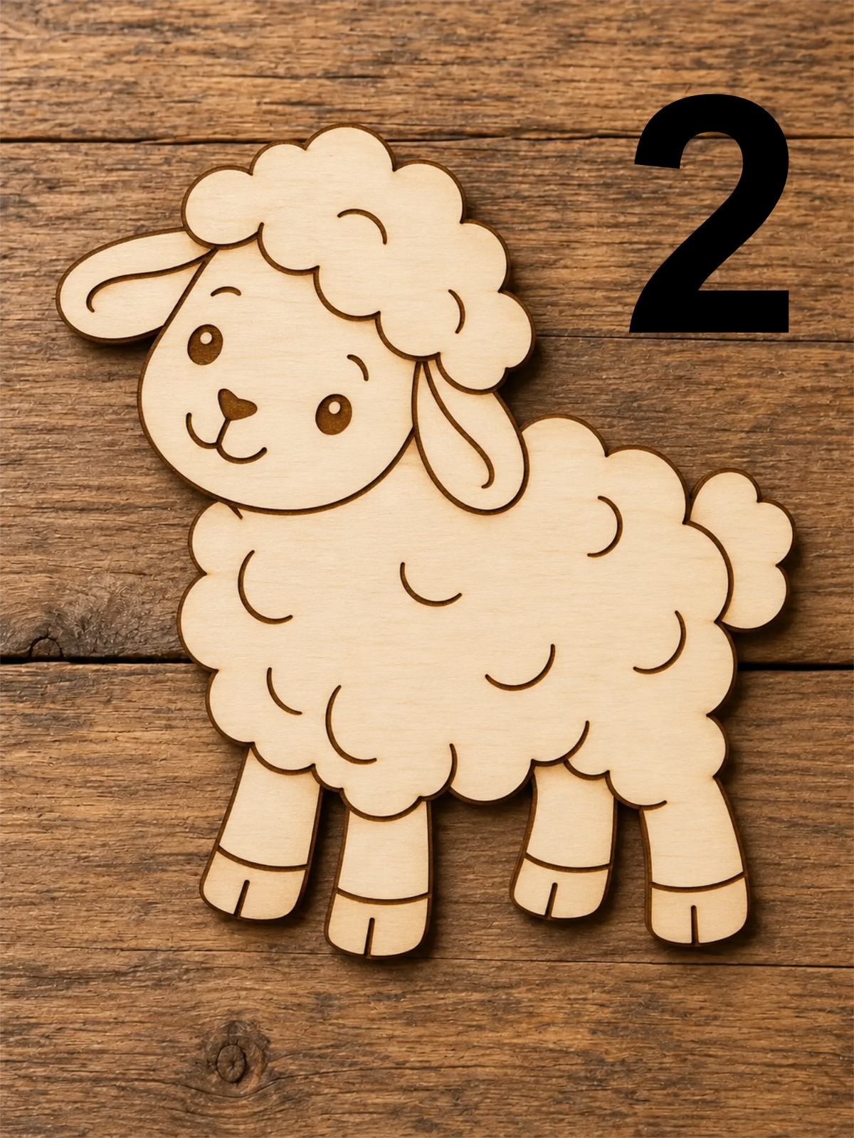 Wood Laser Cut Psalm 23 Faith Keepsake Kit