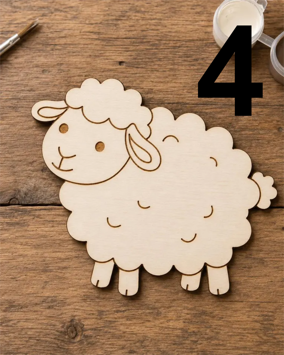 Wood Laser Cut Psalm 23 Faith Keepsake Kit