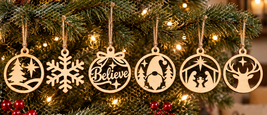 Christmas Keepsakes – Wooden Christmas Ornaments
