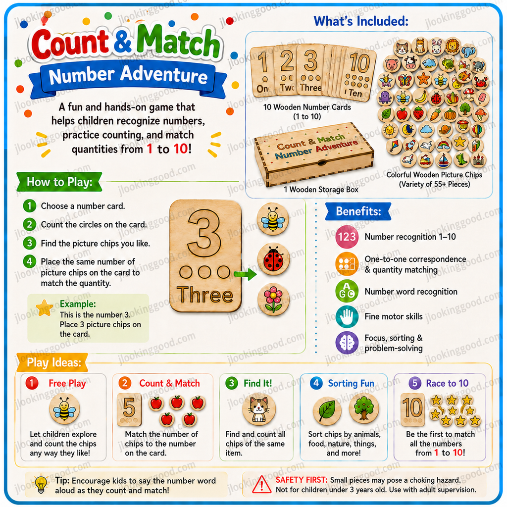 Count & Match Number Adventure