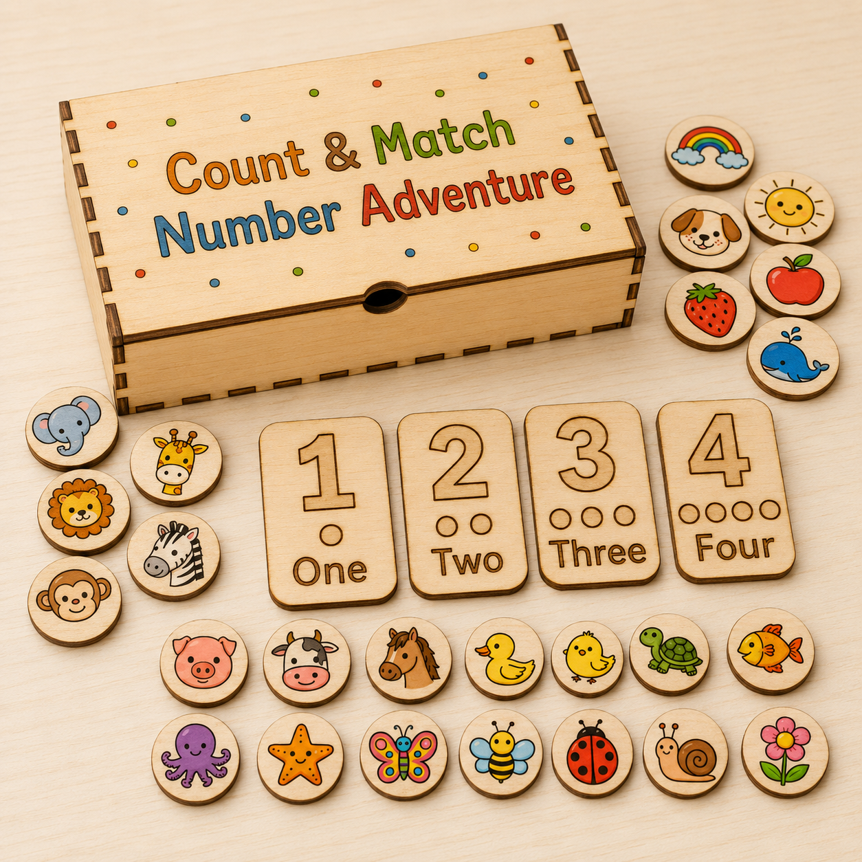 Count & Match Number Adventure
