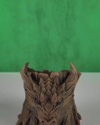 Grove Keeper – Dragon Head Planter for Mythical Greenery