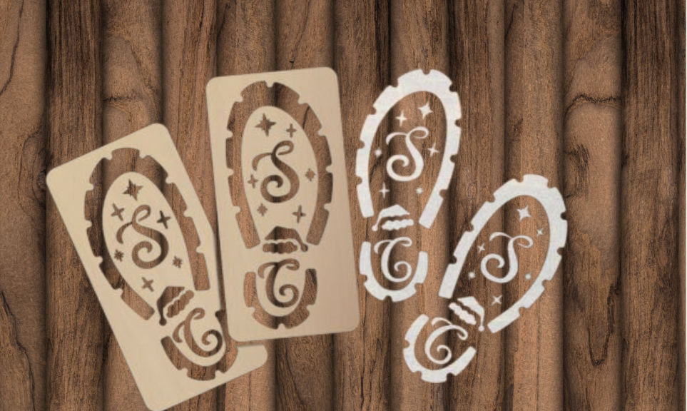 🎅  Santa Footprints