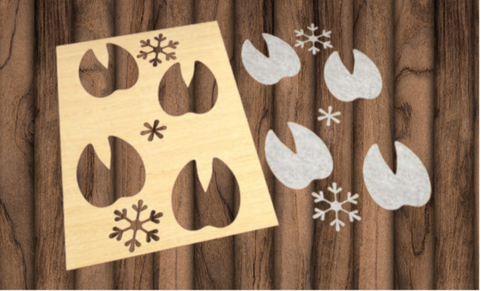 🎅 Reindeer Footprints