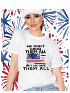 We Don't Know Them All, But we owe Them all