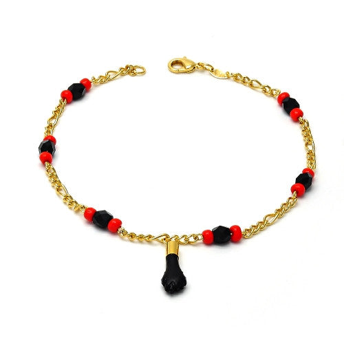 Black Azavache, Red Resin