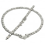 Stainless Steel  Set Necklace and Bracelet